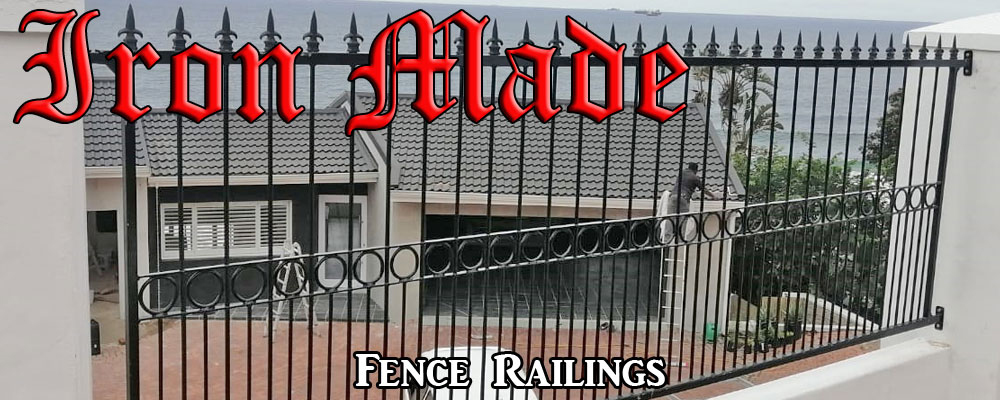 Wrought Iron Fence Rails Durban | Wrought Iron Fence Panels Durban | Iron Made