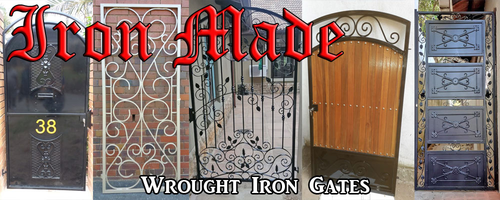 Wrought Iron Security Gates Durban | Wrought Iron Burglar Guards Durban | Iron Made